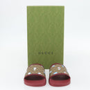GUCCI Micro GG Supreme Fujiko Pro Doraemon Sandals PVC 655026 Auth 182793SM-22