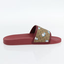 GUCCI Micro GG Supreme Fujiko Pro Doraemon Sandals PVC 655026 Auth 182793SM-4