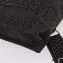 HERMES Her Line Sac A Dos PM Backpack Canvas Gray Auth 182804-12