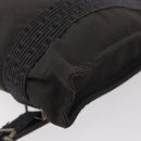 HERMES Her Line Sac A Dos PM Backpack Canvas Gray Auth 182804-13
