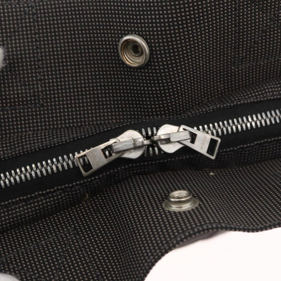 HERMES Her Line Sac A Dos PM Backpack Canvas Gray Auth 182804