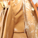 GUCCI Bamboo Hand Bag Leather 2way Brown Gold 002 2855 0322 0 Auth 182806-18