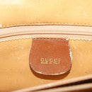 GUCCI Bamboo Hand Bag Leather 2way Brown Gold 002 2855 0322 0 Auth 182806-20