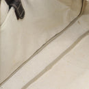 GUCCI GG Supreme Hand Bag PVC 2way Beige Gold 322287 Auth 182807-11