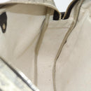 GUCCI GG Supreme Hand Bag PVC 2way Beige Gold 322287 Auth 182807-22