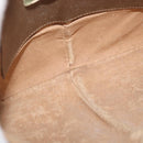 GUCCI GG Supreme Web Sherry Line Bag PVC Beige Gold 904 02 047 Auth 182808-10