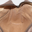 GUCCI GG Supreme Web Sherry Line Tas PVC Beige Goud 56 02 088 Auth 182809-21