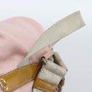 PRADA Backpack Nylon Pink Silver Auth 182817-7