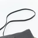 GUCCI Micro GG Supreme Shoulder Bag PVC Black Gold Auth 182820-8