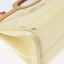 LOUIS VUITTON Monogram Vernis Roxbury Drive Bag 2Way Perle M91374 Auth 182822-10