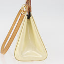 LOUIS VUITTON Monogram Vernis Roxbury Drive Bag 2Way Perle M91374 Auth 182822-4