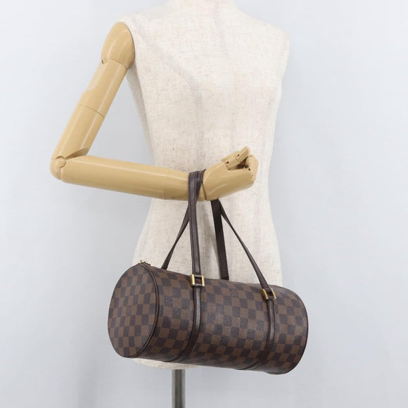 LOUIS VUITTON Damier Ebene Papillon 30 Handtasche N51303 LV Auth 182824