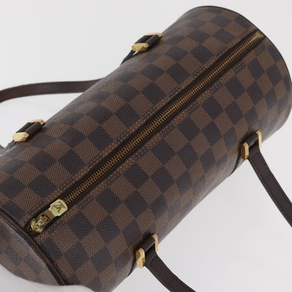 LOUIS VUITTON Damier Ebene Papillon 30 Handtasche N51303 LV Auth 182824