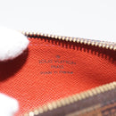 LOUIS VUITTON Damier Ebene Papillon Pouch LV Auth 182825-11