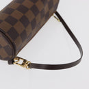 LOUIS VUITTON Damier Ebene Papillon Pouch LV Auth 182825-7