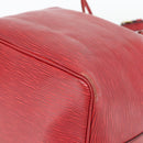 LOUIS VUITTON Epi Petit Noe Shoulder Bag Red M44107 LV Auth 182826-9