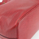 LOUIS VUITTON Epi Petit Noe Shoulder Bag Red M44107 LV Auth 182826-16