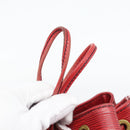 LOUIS VUITTON Epi Petit Noe Shoulder Bag Red M44107 LV Auth 182826-10