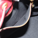 LOUIS VUITTON Epi Petit Noe Shoulder Bag Red M44107 LV Auth 182826-20