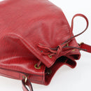 LOUIS VUITTON Epi Petit Noe Shoulder Bag Red M44107 LV Auth 182826-6