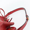 LOUIS VUITTON Epi Petit Noe Shoulder Bag Red M44107 LV Auth 182826-8