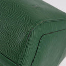 LOUIS VUITTON Epi Keepall 45 Boston Bag Green M42974 LV Auth 182828-11