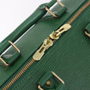 LOUIS VUITTON Epi Keepall 45 Boston Bag Green M42974 LV Auth 182828-16