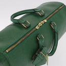 LOUIS VUITTON Epi Keepall 45 Boston Bag Green M42974 LV Auth 182828-6