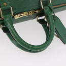 LOUIS VUITTON Epi Keepall 45 Boston Bag Green M42974 LV Auth 182828-7