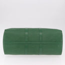 LOUIS VUITTON Epi Keepall 45 Boston Bag Green M42974 LV Auth 182828-9