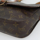 LOUIS VUITTON Monogram Saint Cloud GM Schoudertas M51242 LV Auth 182830-15