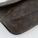 LOUIS VUITTON Monogram Saint Cloud GM Schoudertas M51242 LV Auth 182830-16