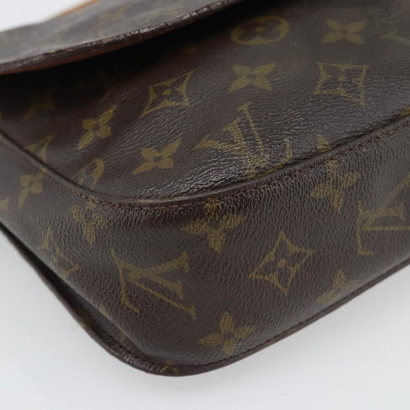 LOUIS VUITTON Monogram Saint Cloud GM Schoudertas M51242 LV Auth 182830