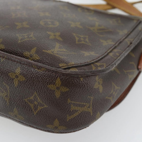 LOUIS VUITTON Monogram Saint Cloud GM Schoudertas M51242 LV Auth 182830