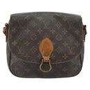 LOUIS VUITTON Monogram Saint Cloud GM Schoudertas M51242 LV Auth 182830-13