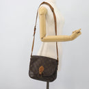 LOUIS VUITTON Monogram Saint Cloud GM Schoudertas M51242 LV Auth 182830-27