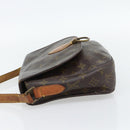 LOUIS VUITTON Monogram Saint Cloud GM Schoudertas M51242 LV Auth 182830-3