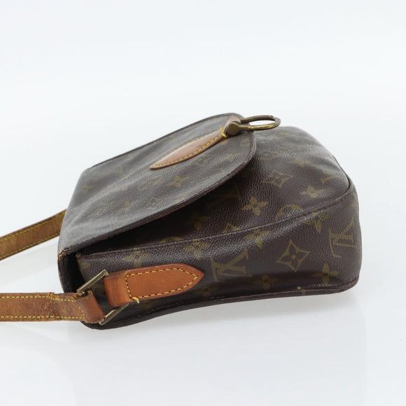 LOUIS VUITTON Monogram Saint Cloud GM Schoudertas M51242 LV Auth 182830