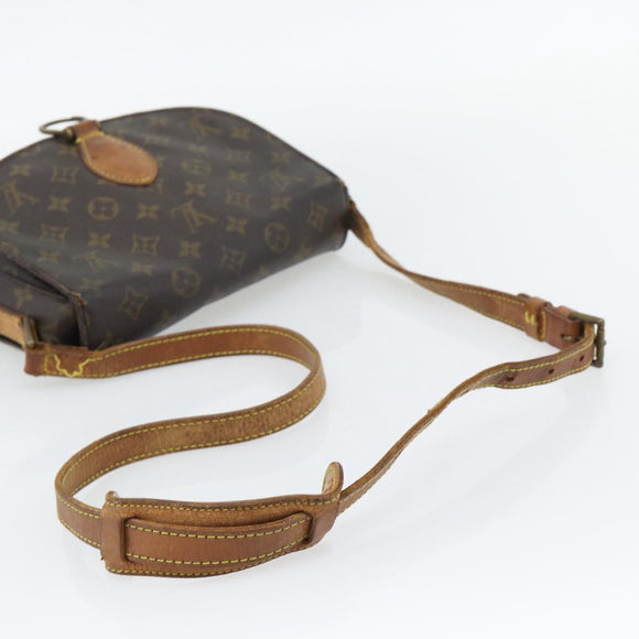 LOUIS VUITTON Monogram Saint Cloud GM Schoudertas M51242 LV Auth 182830
