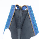 LOUIS VUITTON Epi Trousse Toilette15 Etui Blauw LV Auth 182832-17