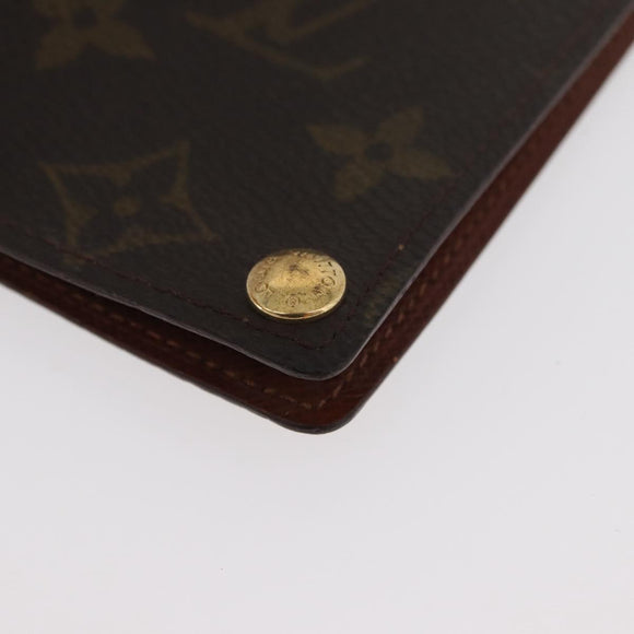LOUIS VUITTON Monogram Porto Cartes Crdit Pression Card Case M60937 Auth 182835