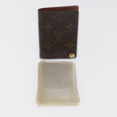 LOUIS VUITTON Monogram Porto Cartes Crdit Pression Card Case M60937 Auth 182835-12