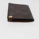 LOUIS VUITTON Monogram Porto Cartes Crdit Pression Card Case M60937 Auth 182835-6