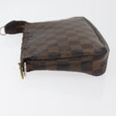LOUIS VUITTON Damier Ebene Pochette Accessoires Pouch N41206 LV Auth 182838-4