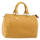 LOUIS VUITTON Epi Speedy 25 Hand Bag Tassili Yellow M43019 LV Auth 182845-1