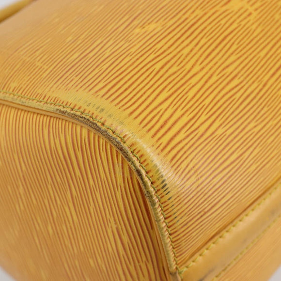 LOUIS VUITTON Epi Speedy 25 Hand Bag Tassili Yellow M43019 LV Auth 182845
