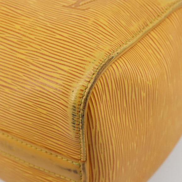LOUIS VUITTON Epi Speedy 25 Hand Bag Tassili Yellow M43019 LV Auth 182845