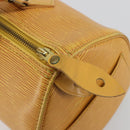 LOUIS VUITTON Epi Speedy 25 Hand Bag Tassili Yellow M43019 LV Auth 182845-17