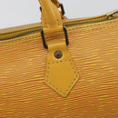 LOUIS VUITTON Epi Speedy 25 Hand Bag Tassili Yellow M43019 LV Auth 182845-18