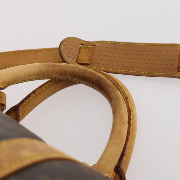 LOUIS VUITTON Monogram Keepall Bandouliere 50 Boston Tasche M41416 LV Auth 182846